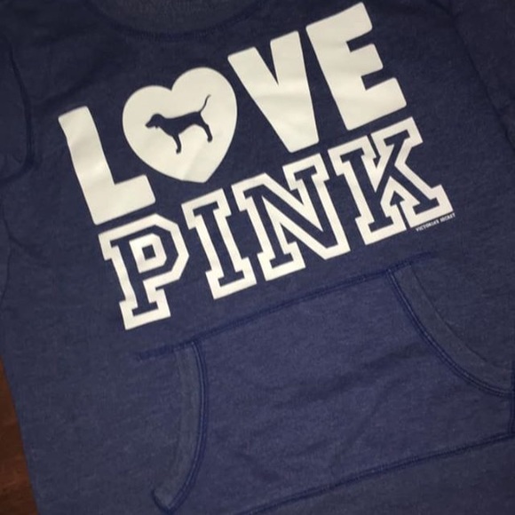 VS Pink sweat shirt with pockets in front - Picture 2 of 2